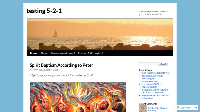 Testing 5-2-1 website preview