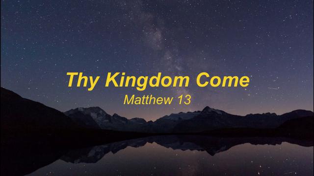 Thy Kingdom Come — presentation preview